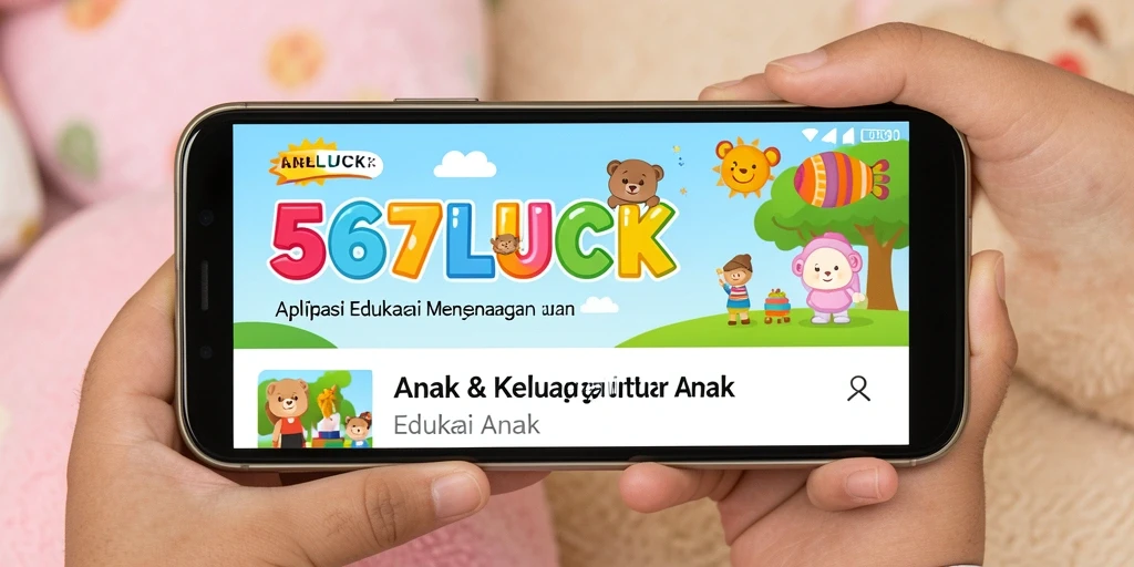 Tampilan antarmuka aplikasi 567LUCK yang menarik dan interaktif.