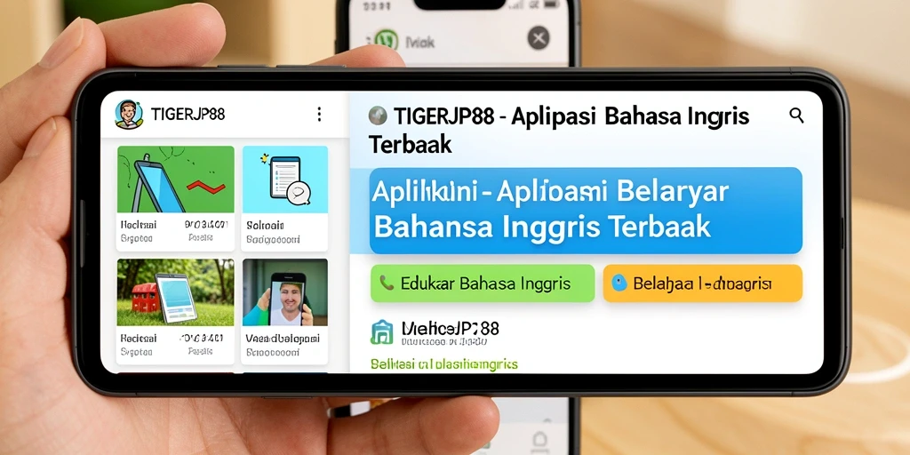Antarmuka pengguna TIGERJP88 yang intuitif dan menarik.